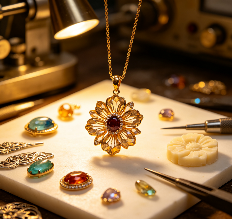Exclusive creative jewelry production