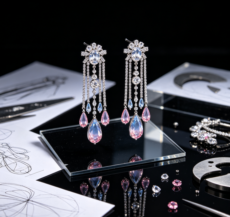 Custom earring design and production
