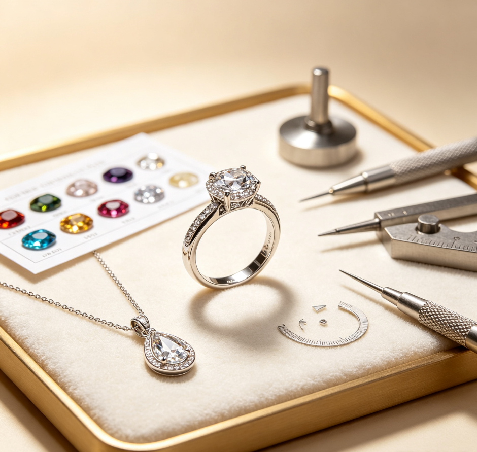 Exclusive custom jewelry services