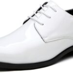 men Pointed-Toe Tuxedo Dress Shoes Casual Slip-on Loafer